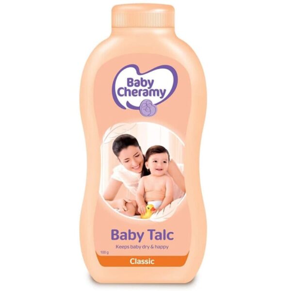 Baby Cheramy Regular Talc 100g bottle