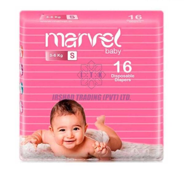 Marvel Baby Disposable Diapers Small Size (16pcs)