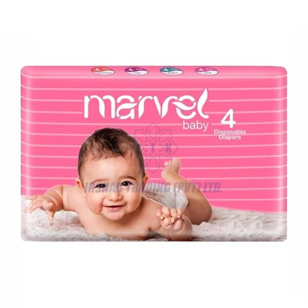 Marvel Baby Disposable Diapers Small Size (4pcs)