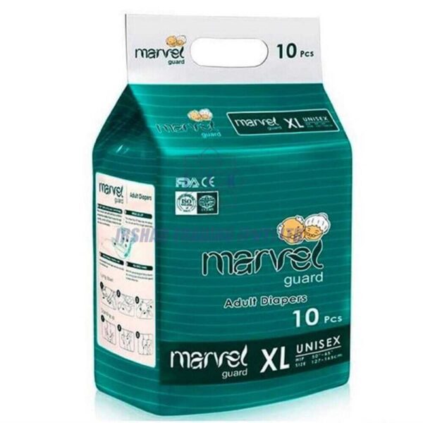 Marvel Guard Adult Diapers - Extra Large Size 10pcs